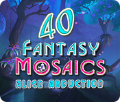 Download Fantasy Mosaics 40: Alien Abduction game