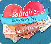 Download Solitaire Match 2 Cards Valentine's Day game
