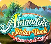 Download Amanda's Sticker Book: Amazing Wildlife game